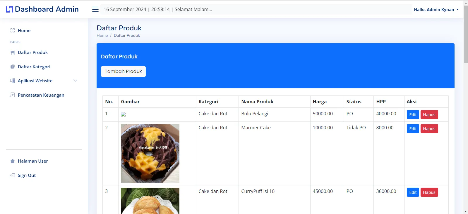Dapur Kynan screenshot 4